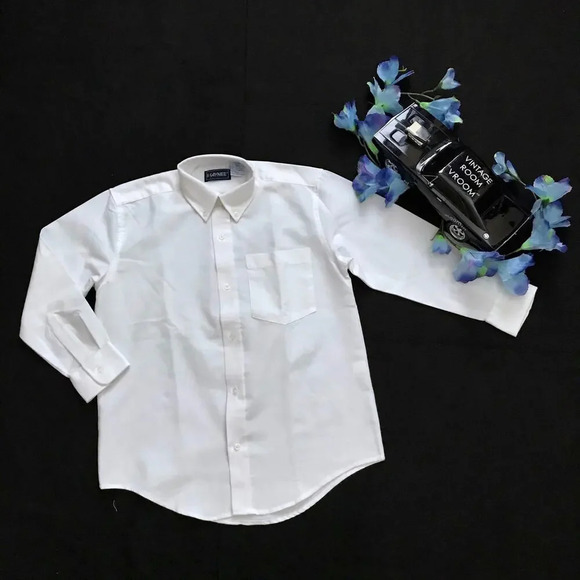 Kaynee NWOT Button Down School Uniform Boys 10 Husky - Picture 1 of 6